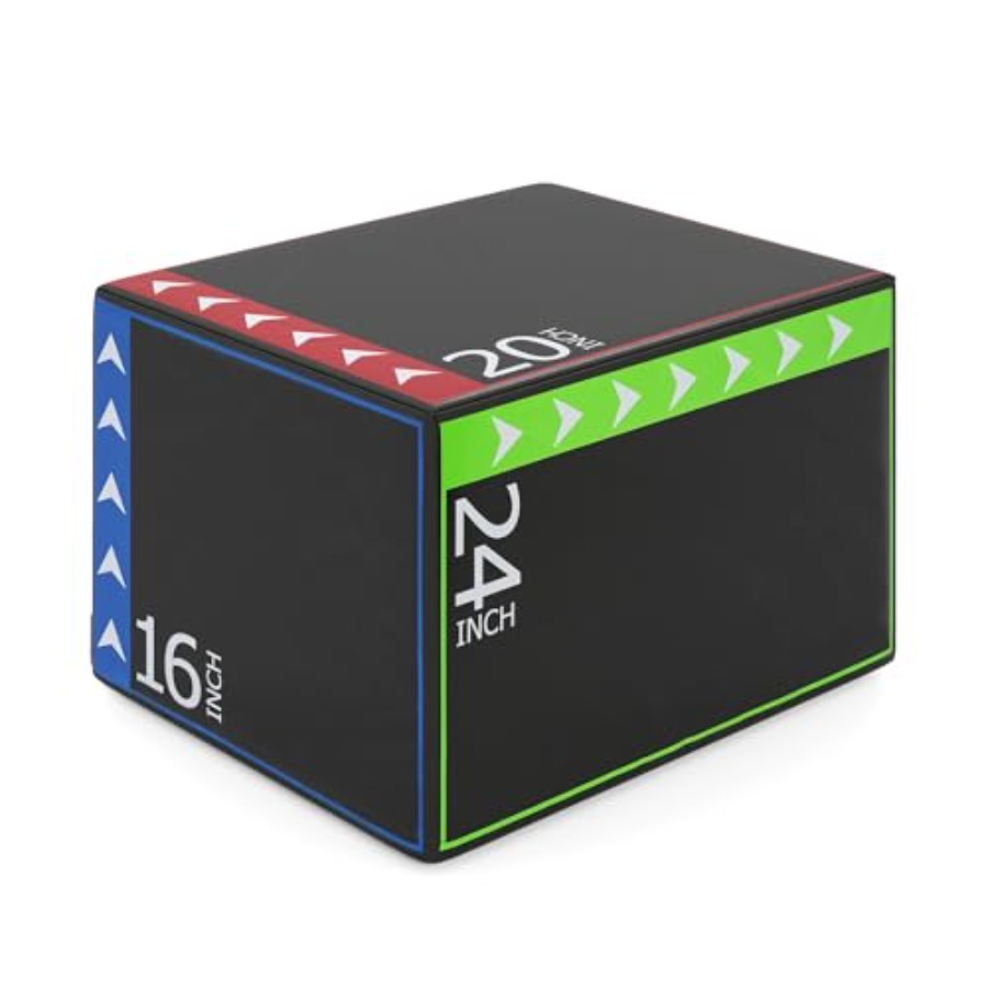 Home Gym Jump Box - Kotak lompat plyometric untuk gym rumahan: