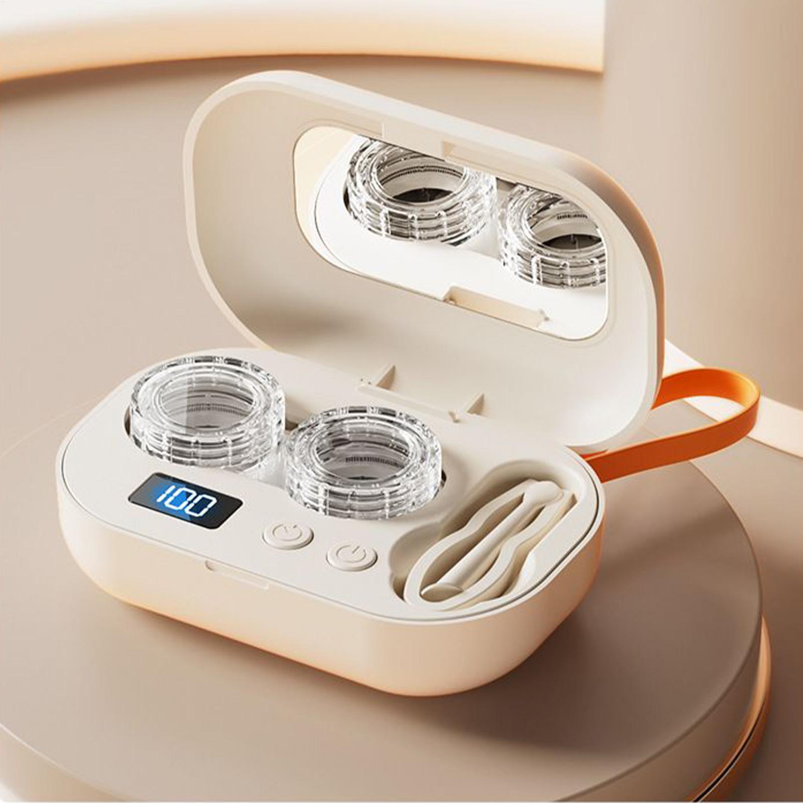 Home Gym Kit For Men - Kit Tempat Lensa Kontak Perjalanan Ultrasonik