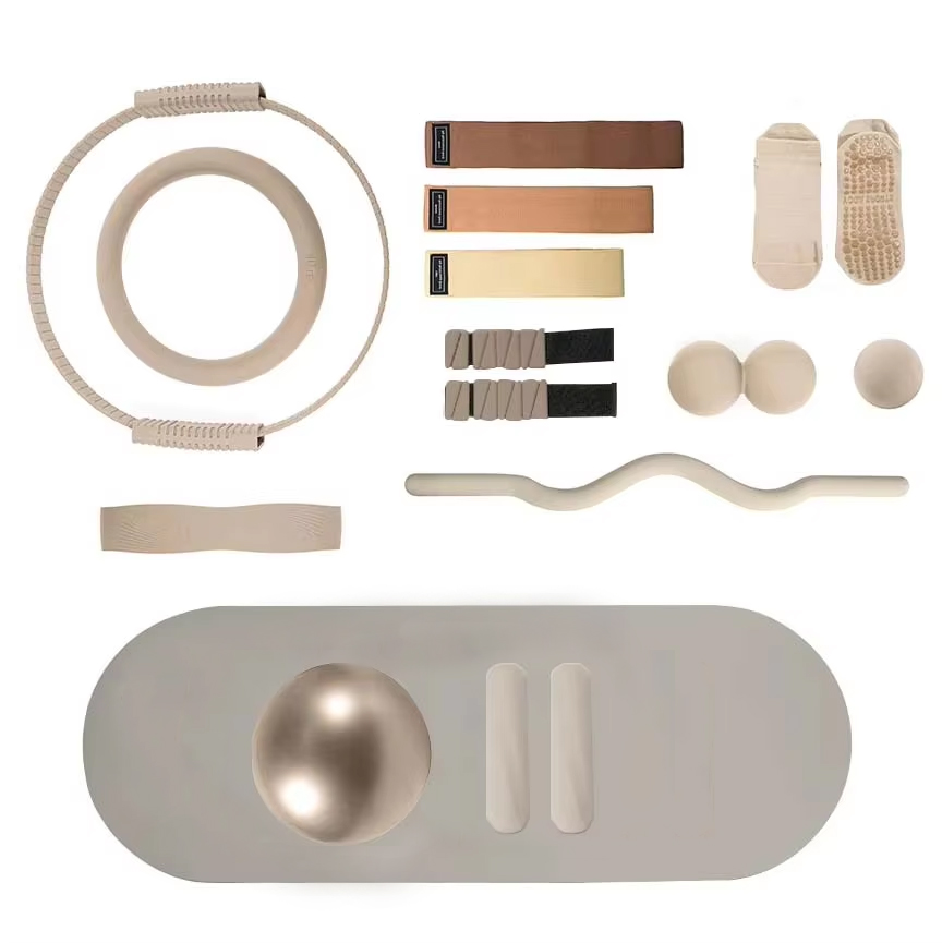 Home Gym Kit For Men - Set Aksesoris Yoga Pilates, Matras, Ring,