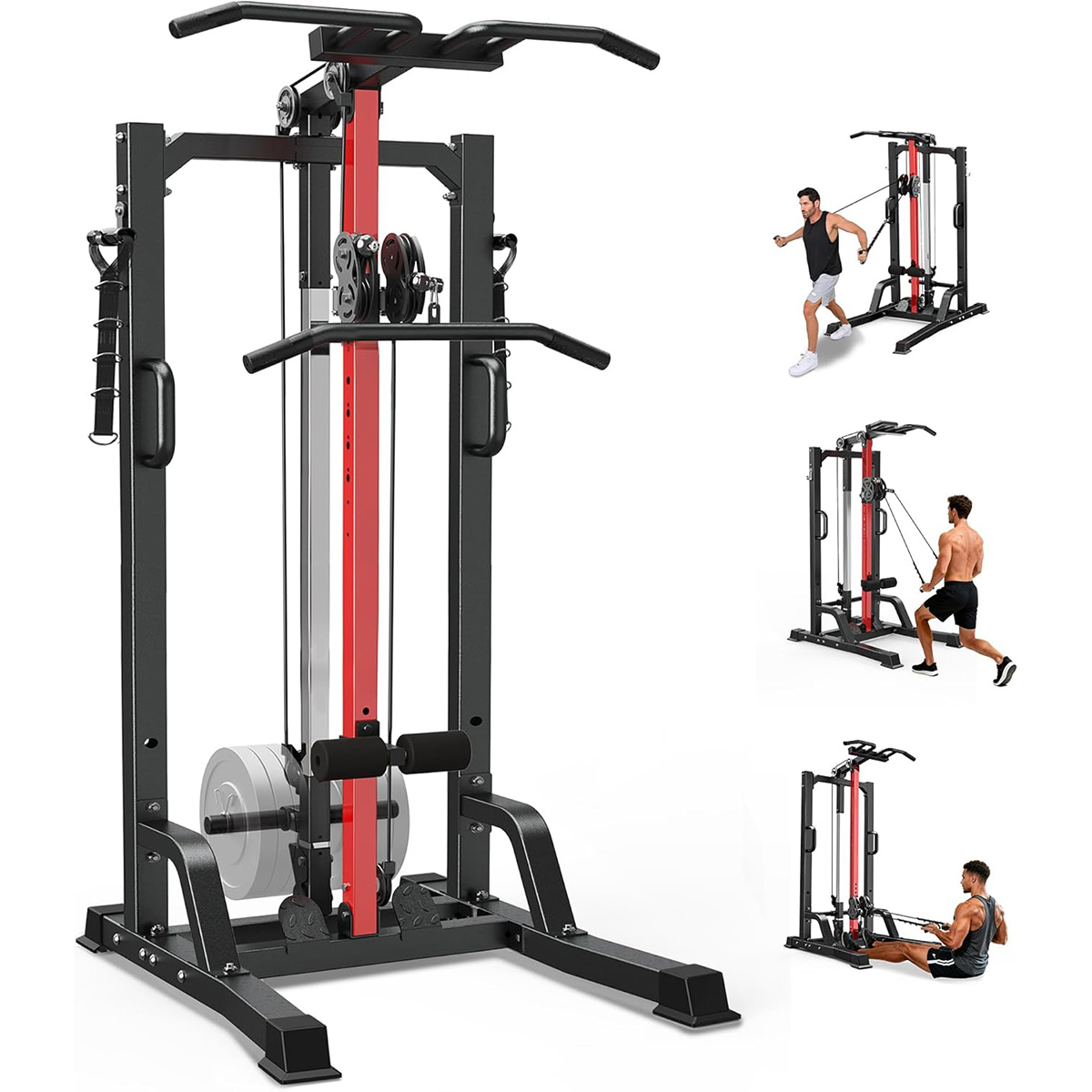 Home Gym Pulley System - Mesin Gym Rumah Pooboo - Sistem