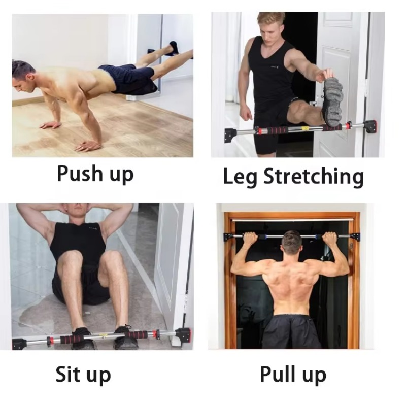 Home Gym Leg - Bar Pull-Up Horizontal Baja yang Dapat