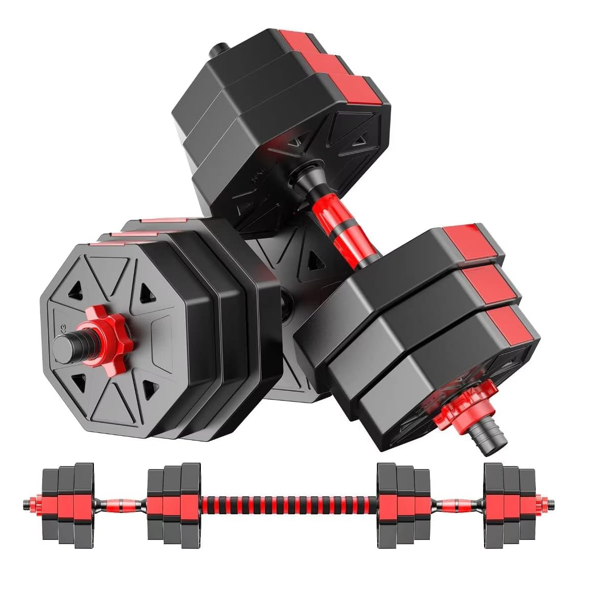 Home Gym Kit For Men - Set Kebugaran Dumbbell ke Barbel yang