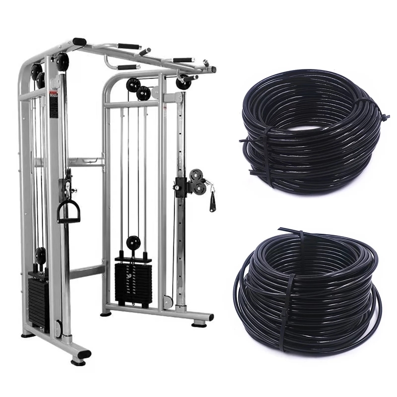 Home Gym Pulley System - 100Meter 4/5/6Mm Tebal Rumah Angkat Berat