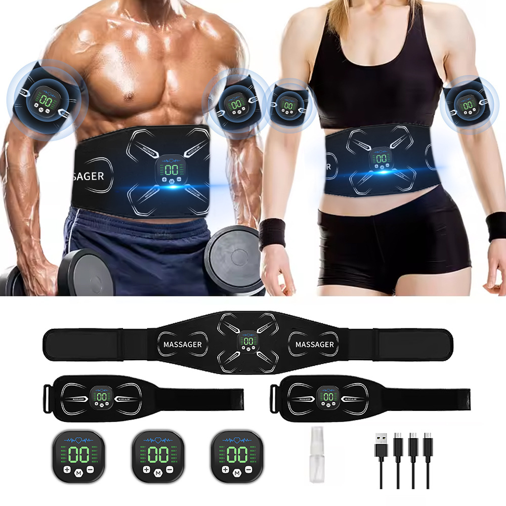 Home Gym Garden - EMS Stimulator Otot Pelatih Perut Abs