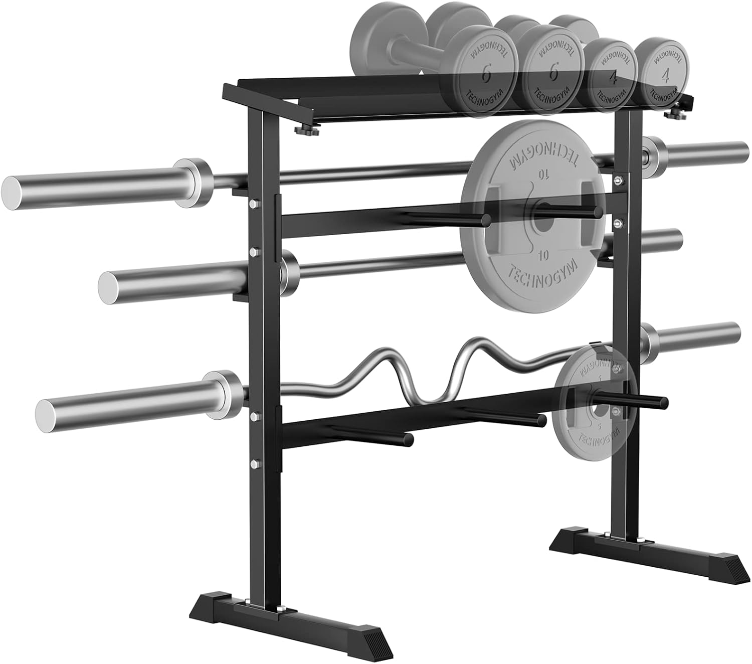 Rak Penyimpanan Beban Latihan  - Home Gym Usa ulasan dan harga