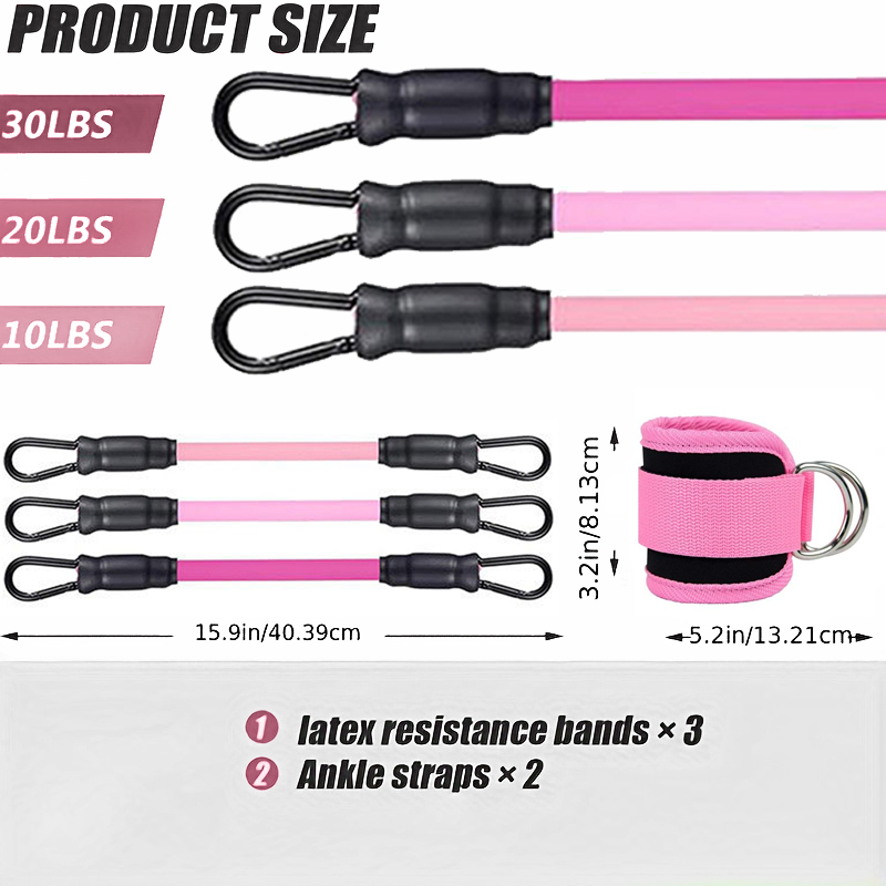 Set Tali Resistensi Tali Perge - Home Gym Kit For Men ulasan dan harga