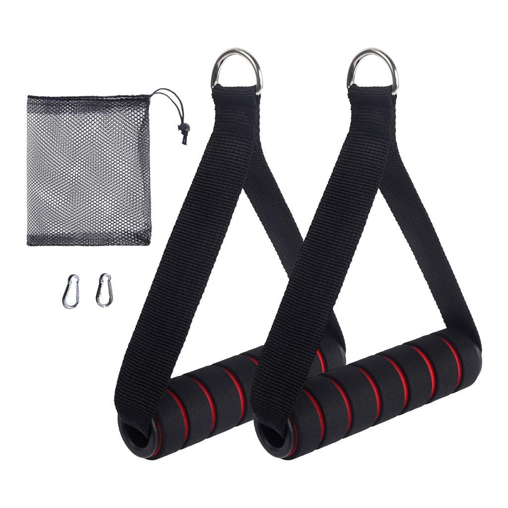 2x Pegangan Latihan Pegangan L - Home Gym Pulley System ulasan dan harga