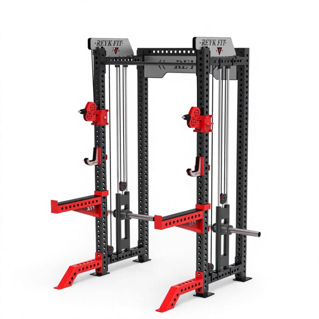 Rak Kabel Mesin Latihan Fungsi - Home Gym Rack With Cables ulasan dan harga