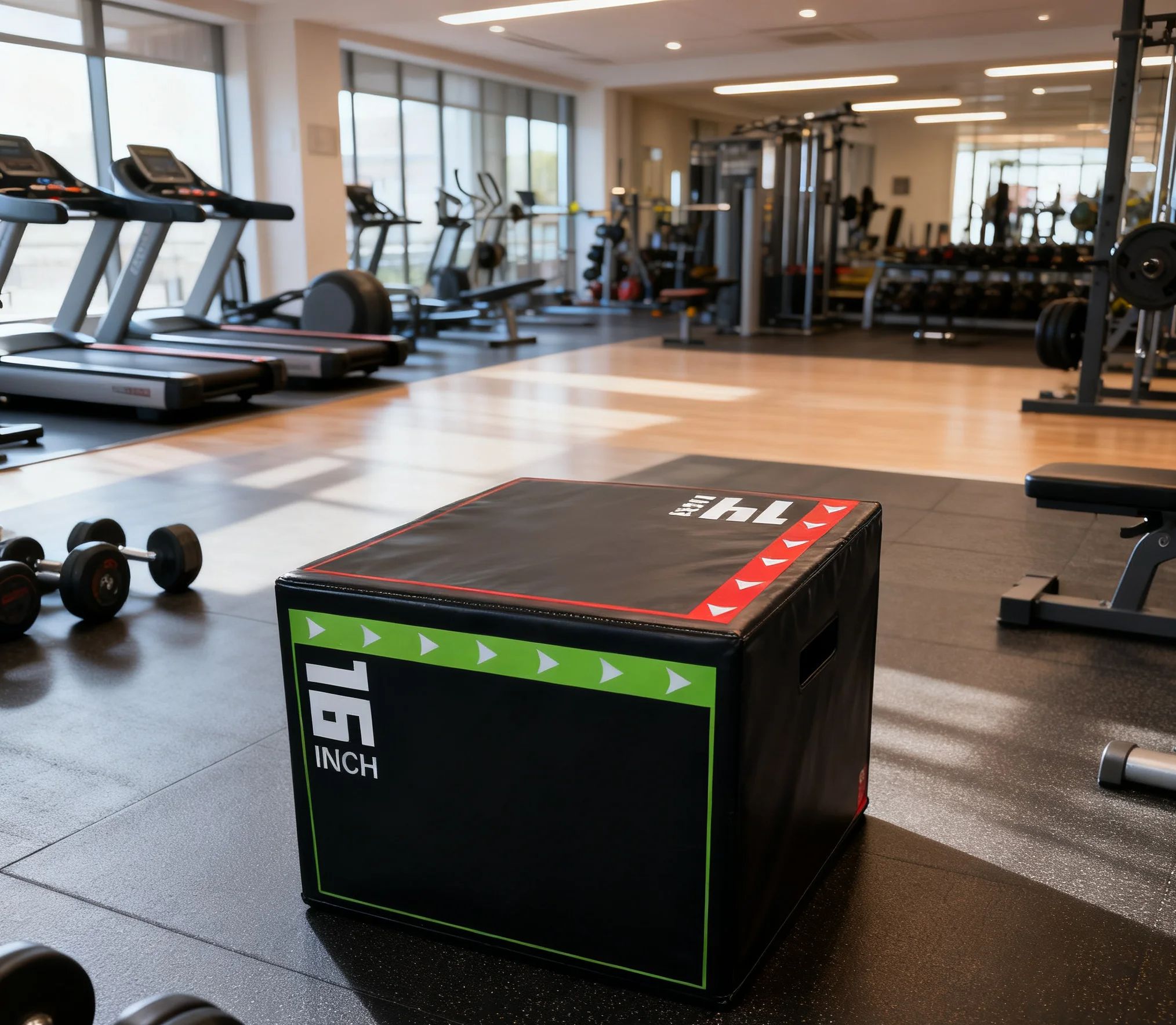 Kotak Lompat Plyometric 3-in-1 - Home Gym Kit For Men ulasan dan harga