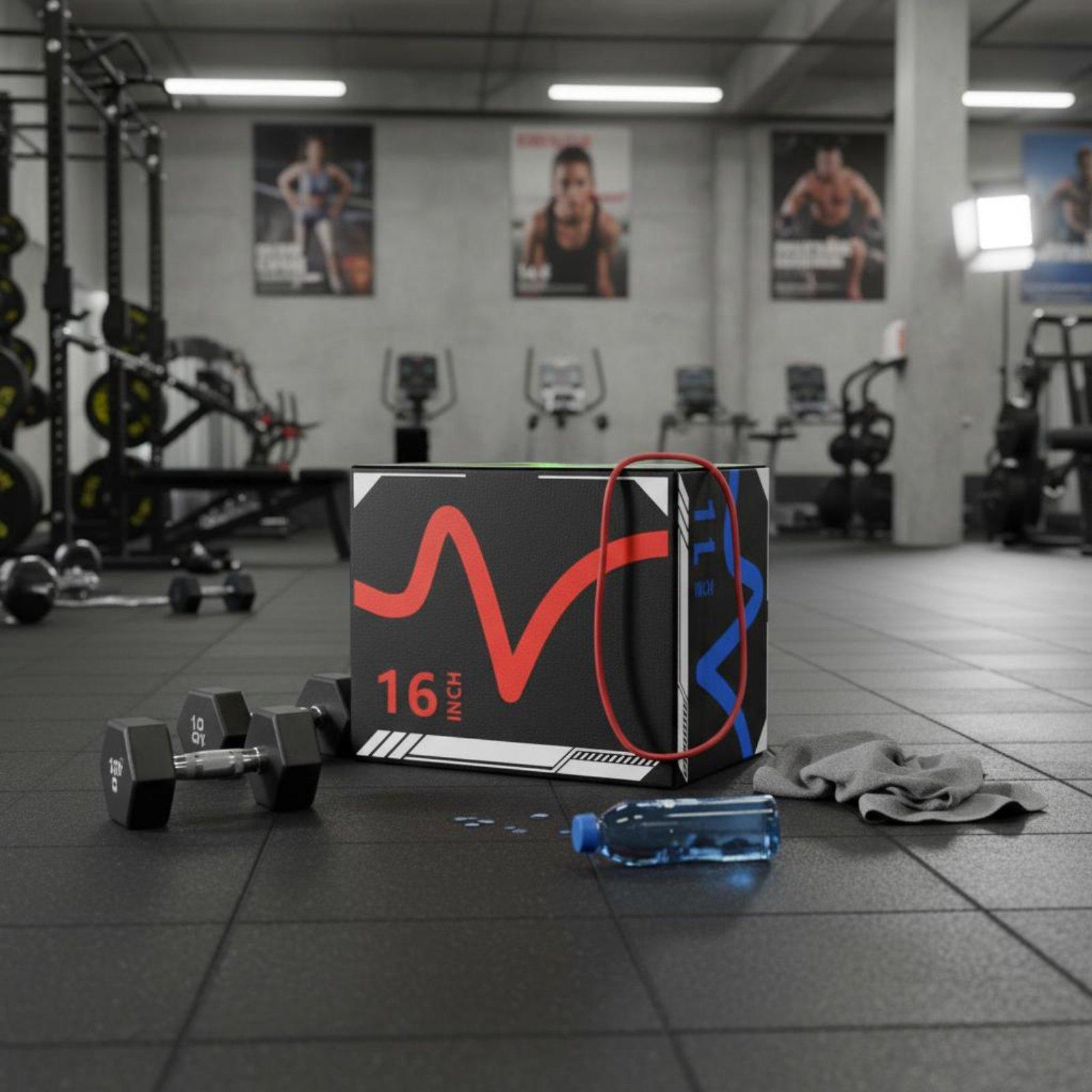 Kotak Latihan Pliometrik Serba - Home Gym Jump Box ulasan dan harga