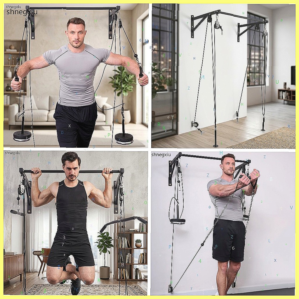Sistem Katrol Kebugaran DIY ya - Home Gym Pulley System ulasan dan harga