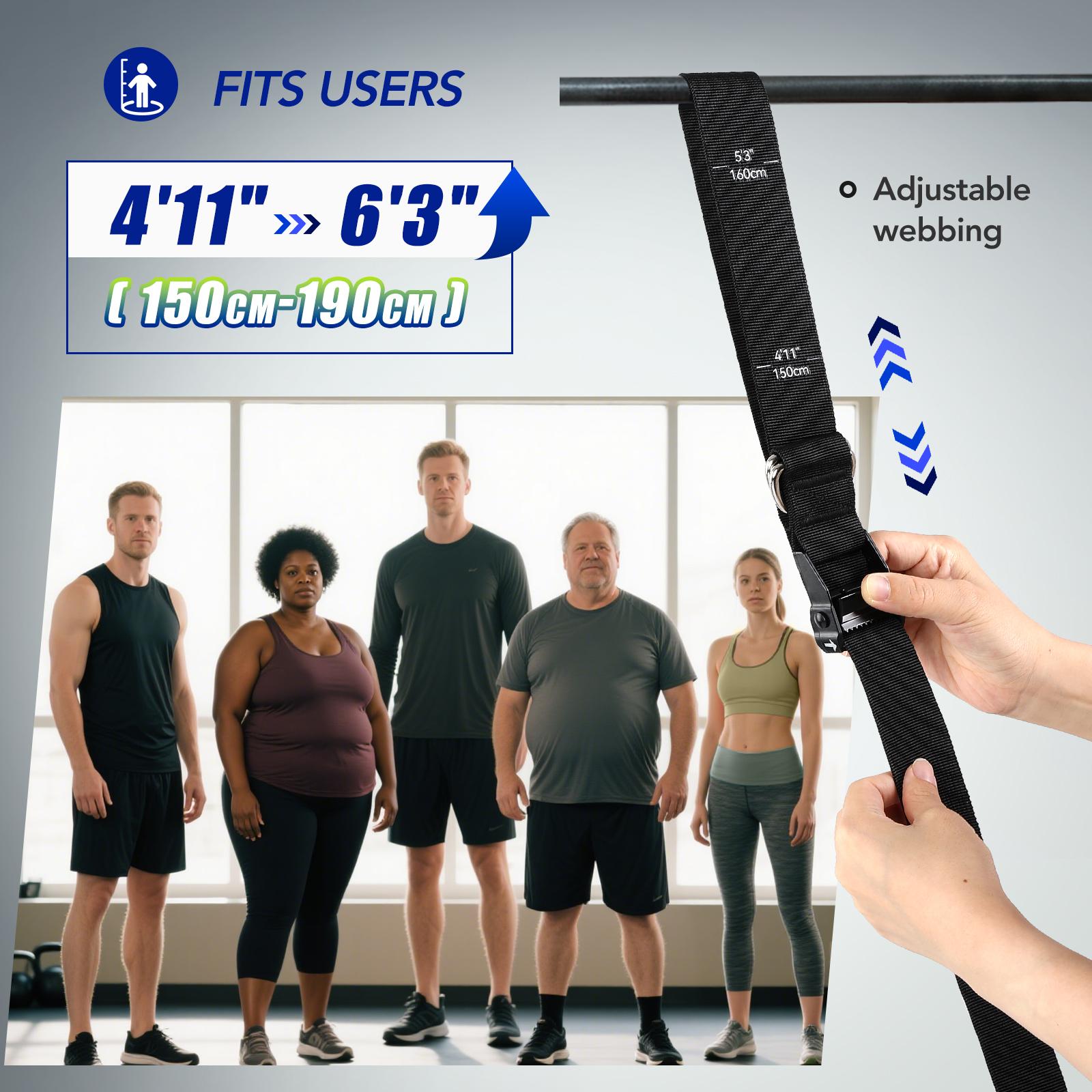 Set Tali Bantu Pull Up Heavy D - Home Gym Garden ulasan dan harga