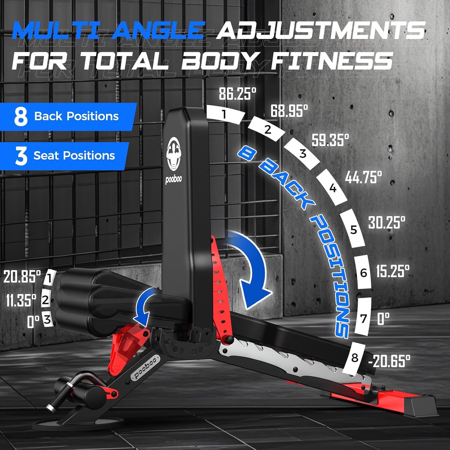 Bangku Angkat Beban yang Dapat - Home Gym Multi ulasan dan harga