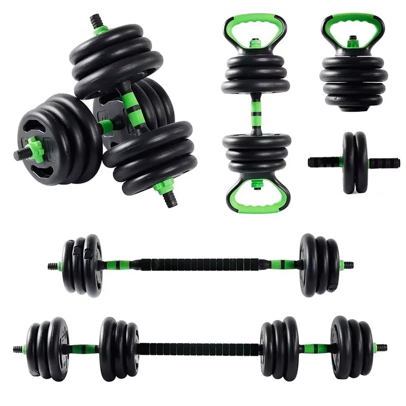 Set Dumbbell Angkat Beban 20kg - Home Gym Gold ulasan dan harga