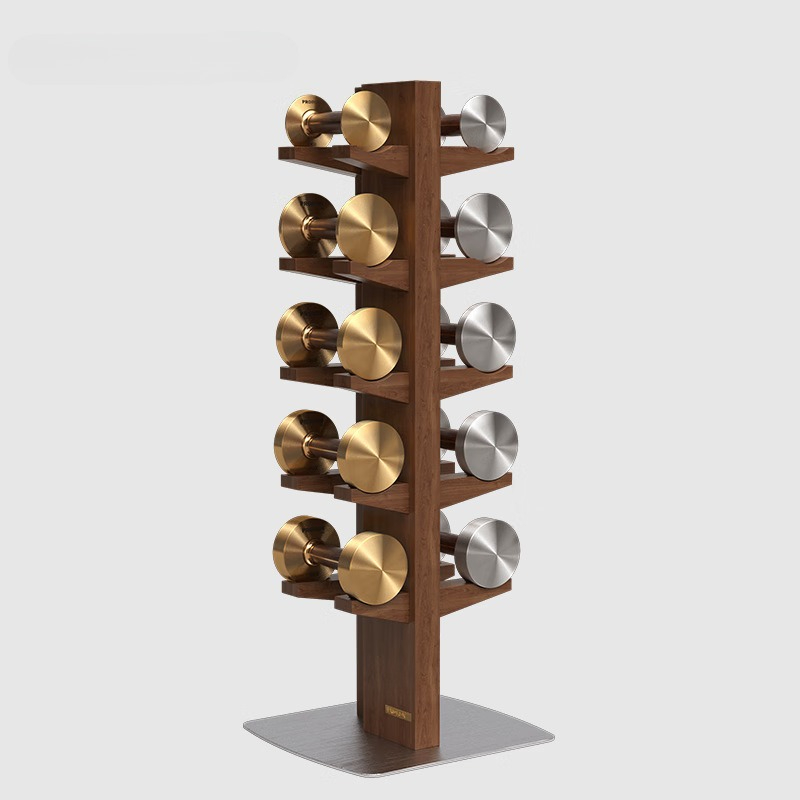 Dumbbell Kuningan Warna Emas M - Home Gym Gold ulasan dan harga