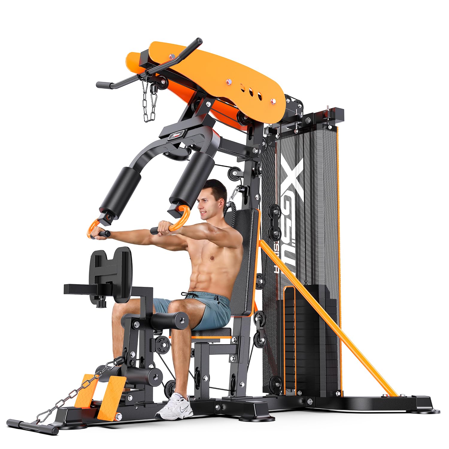 Stasiun Latihan Gym Rumah Mult - Home Gym Pulley System ulasan dan harga