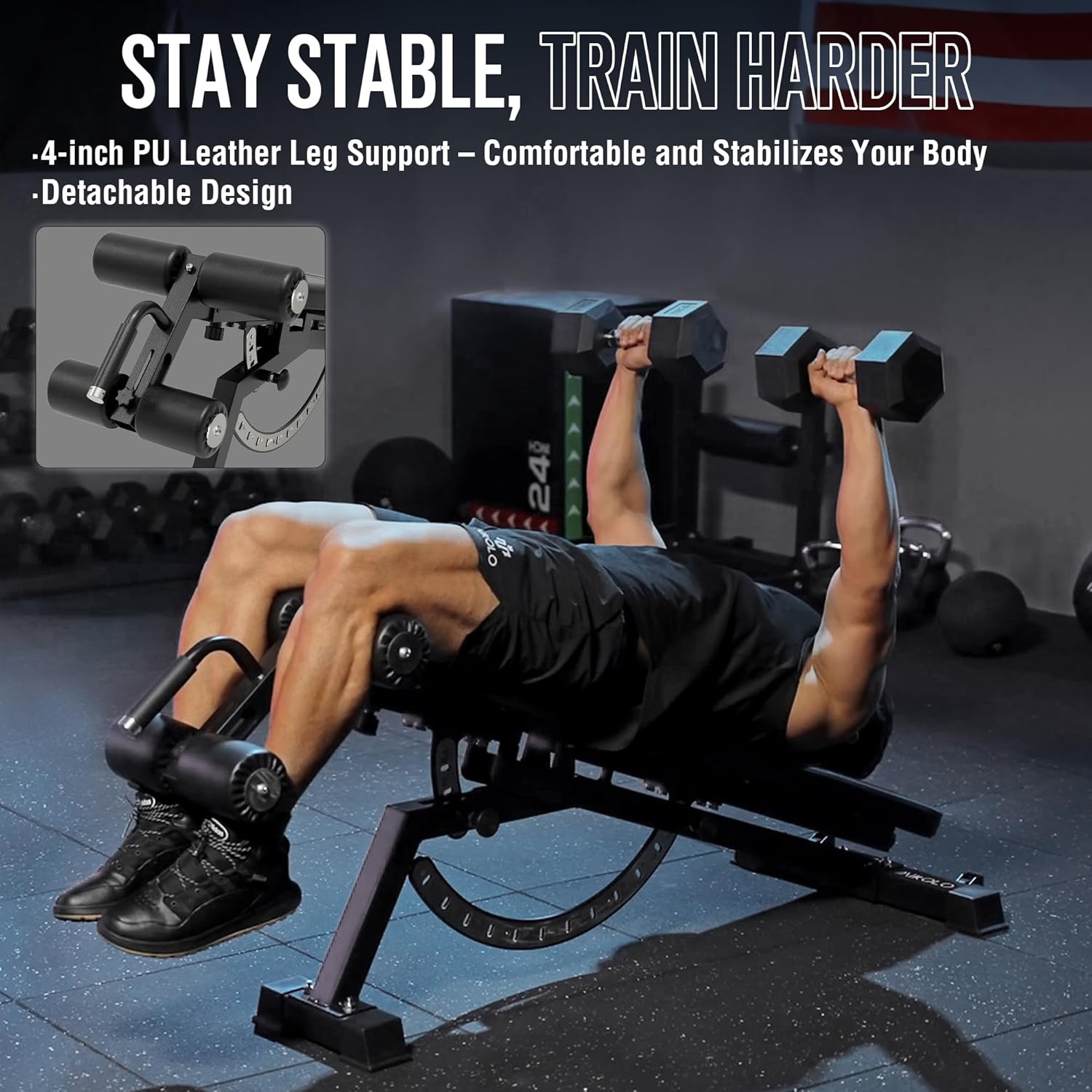 Bangku Angkat Beban untuk Gym  - Home Gym Leg ulasan dan harga