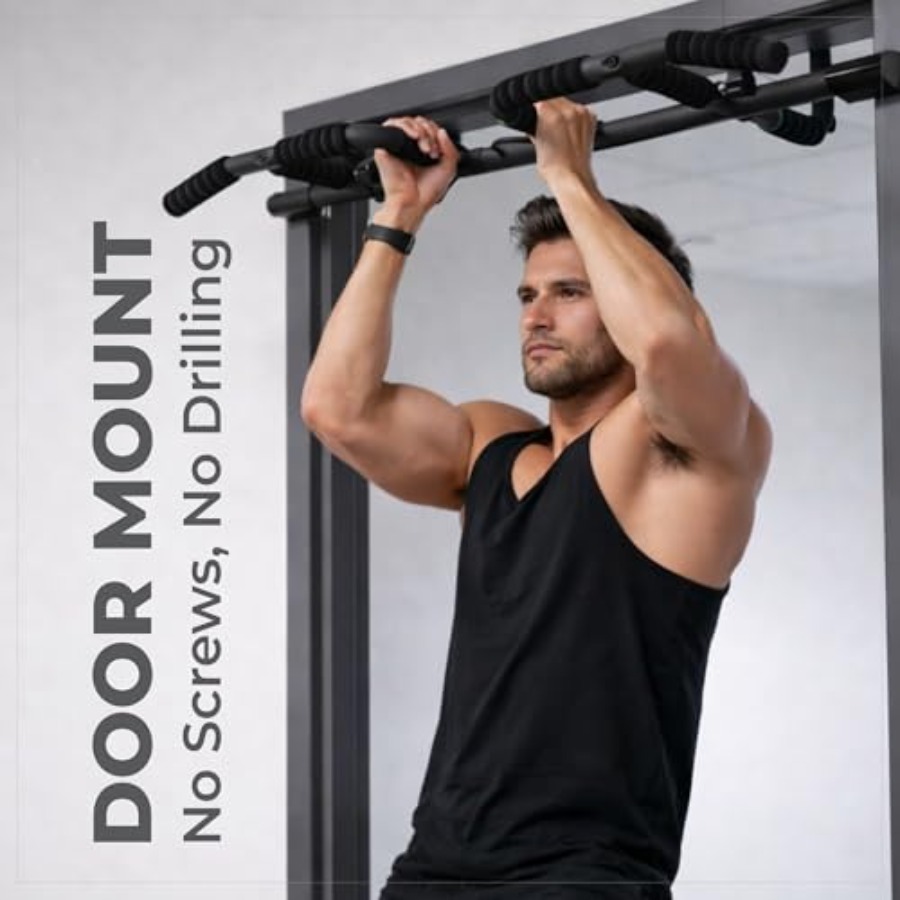 Set Bar Pull Up untuk Pintu de - Home Gym Multi ulasan dan harga