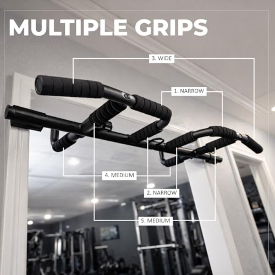 Set Bar Pull Up untuk Pintu de - Home Gym Multi ulasan dan harga