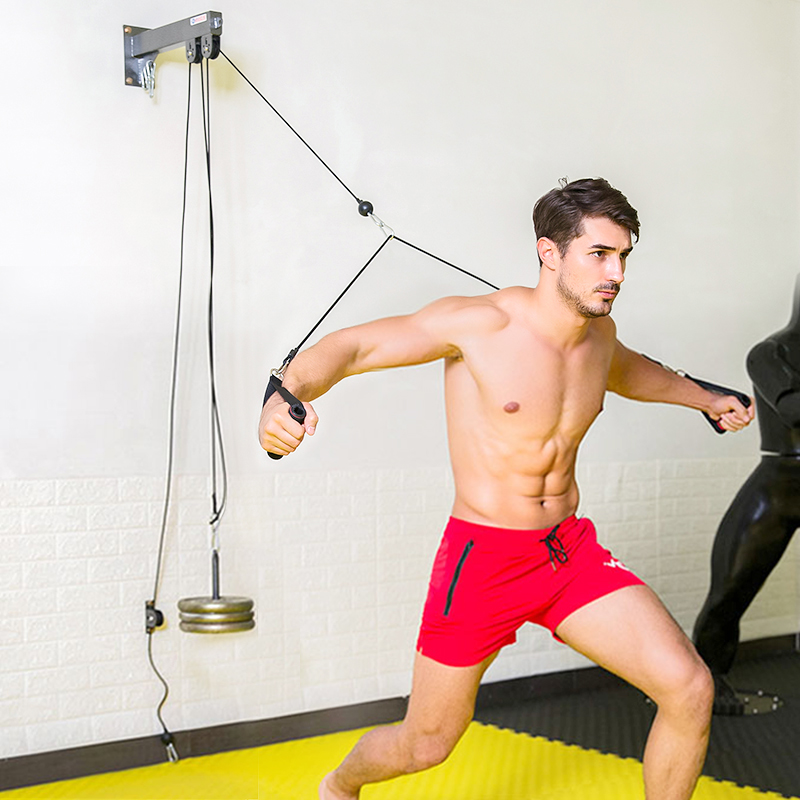 Sistem Katrol DIY Universal, A - Home Gym Pulley System ulasan dan harga