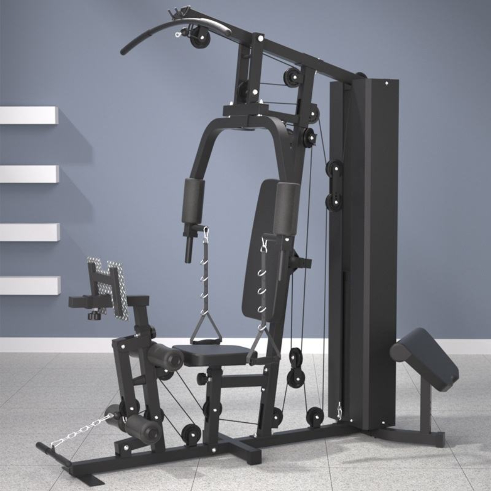 Sistem Kabel Pulley Multifungs - Home Gym Pulley System ulasan dan harga