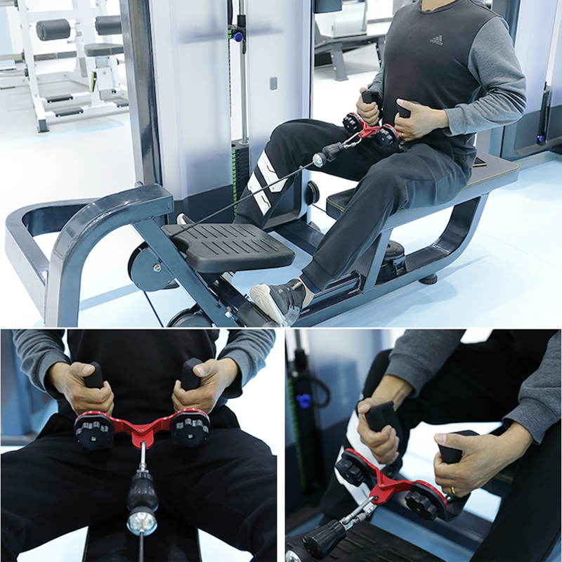 Mesin Kabel Pulley Gym Bar Pul - Home Gym Pulley System ulasan dan harga