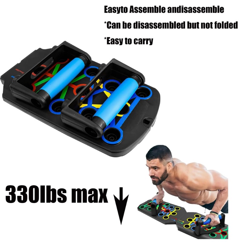 Papan Push Up Lipat dengan Tal - Home Gym Kit For Men ulasan dan harga