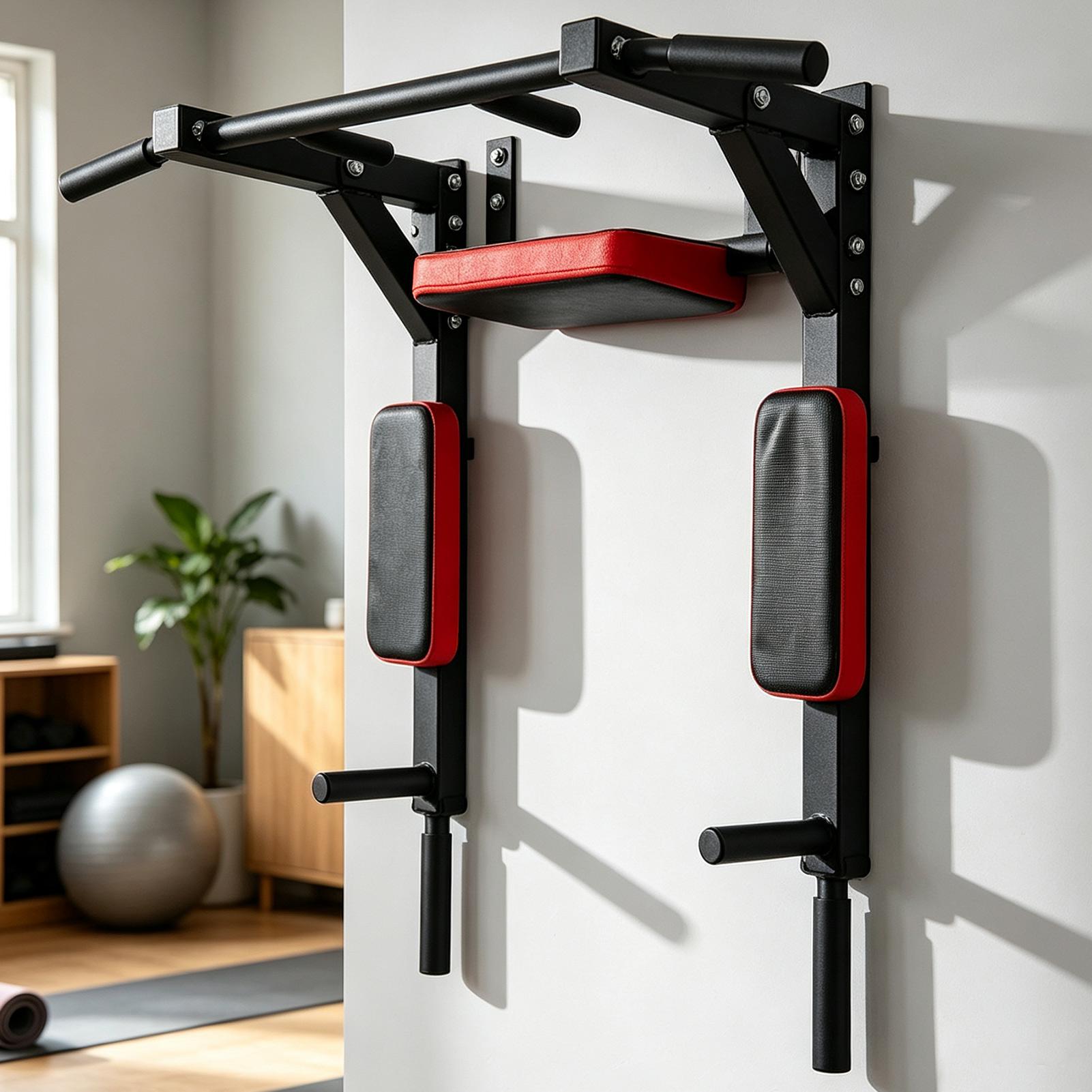 Bar Pull-up Dinding Multifungs - Home Gym Leg ulasan dan harga