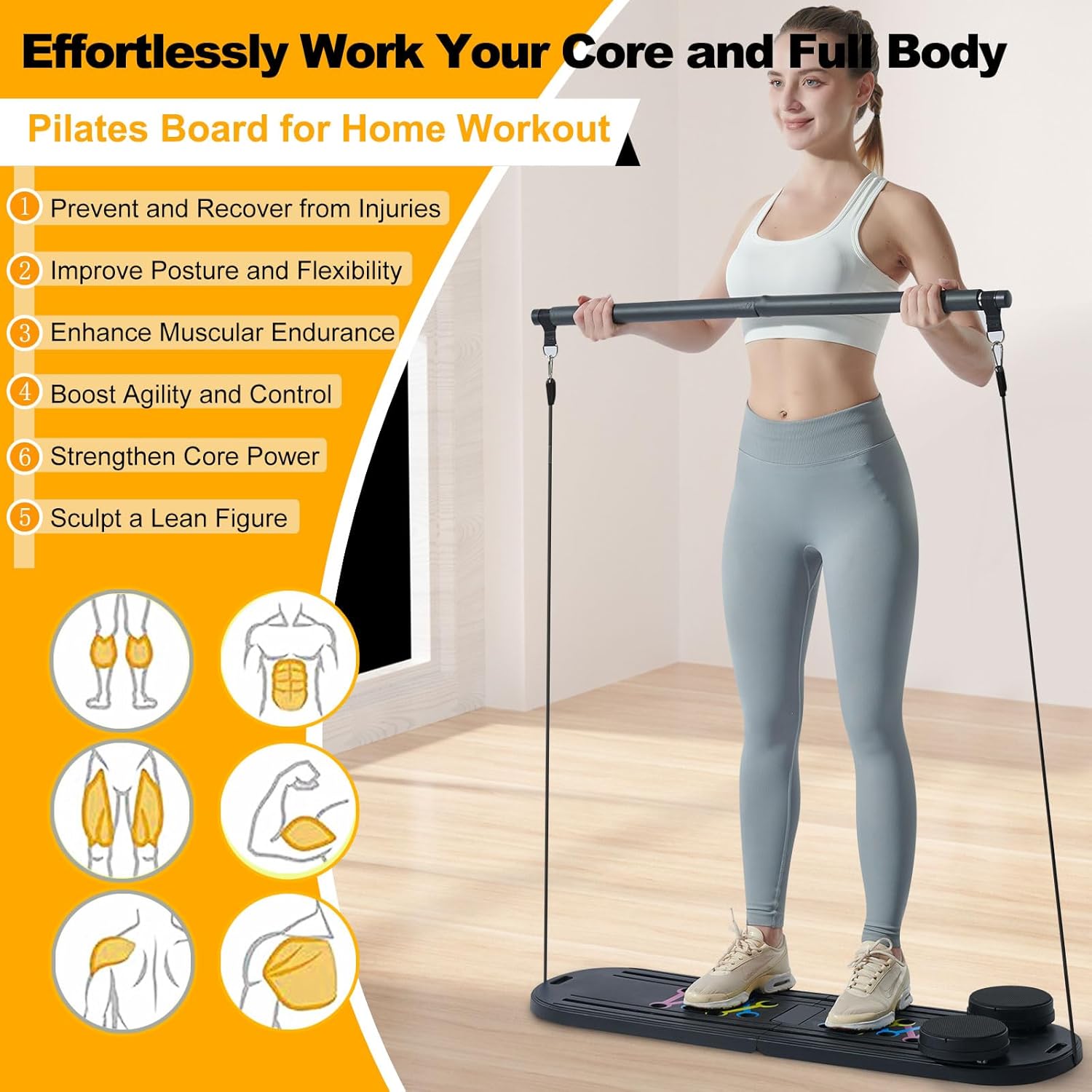 Mesin Pilates Reformers Multif - Ab Roller Wheel ulasan dan harga