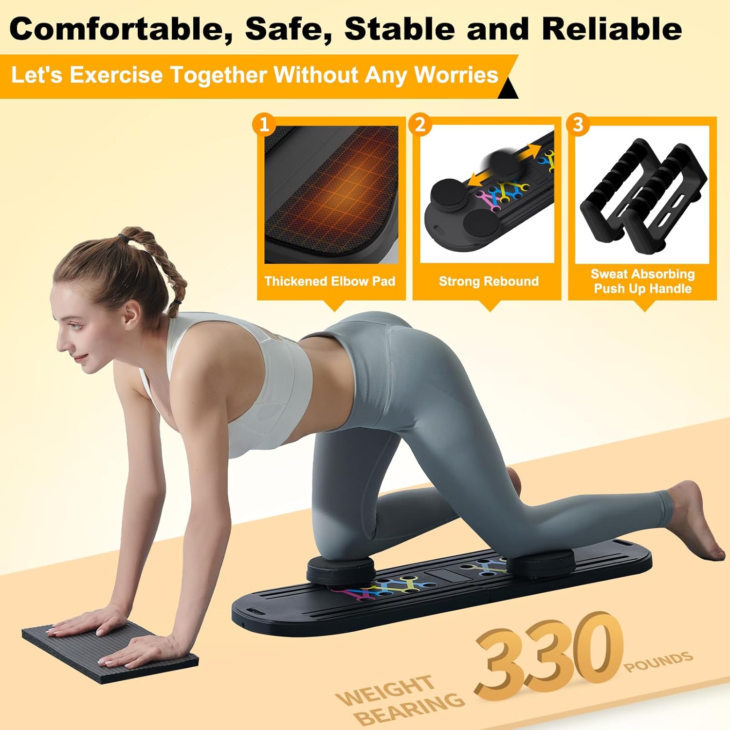 Mesin Pilates Reformers Multif - Ab Roller Wheel ulasan dan harga